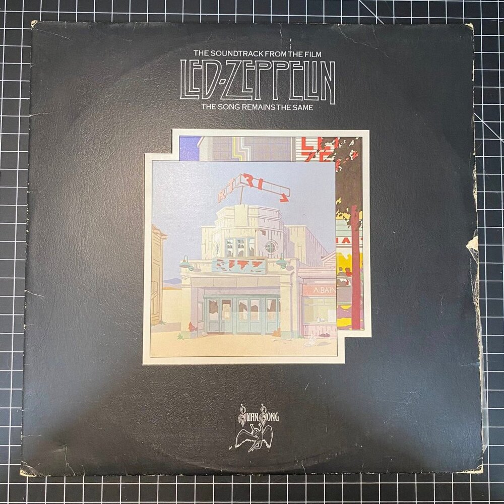 Led Zeppelin The Song Remains the Same 1976 Vinyl Gatefold Double LP + Booklet